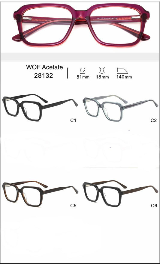 WOF ACETATE FRAMES 28132