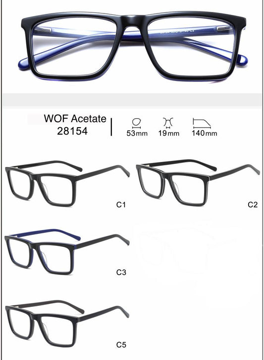 WOF ACETATE FRAMES 28154