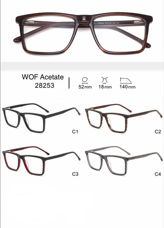 WOF ACETATE FRAMES 28253