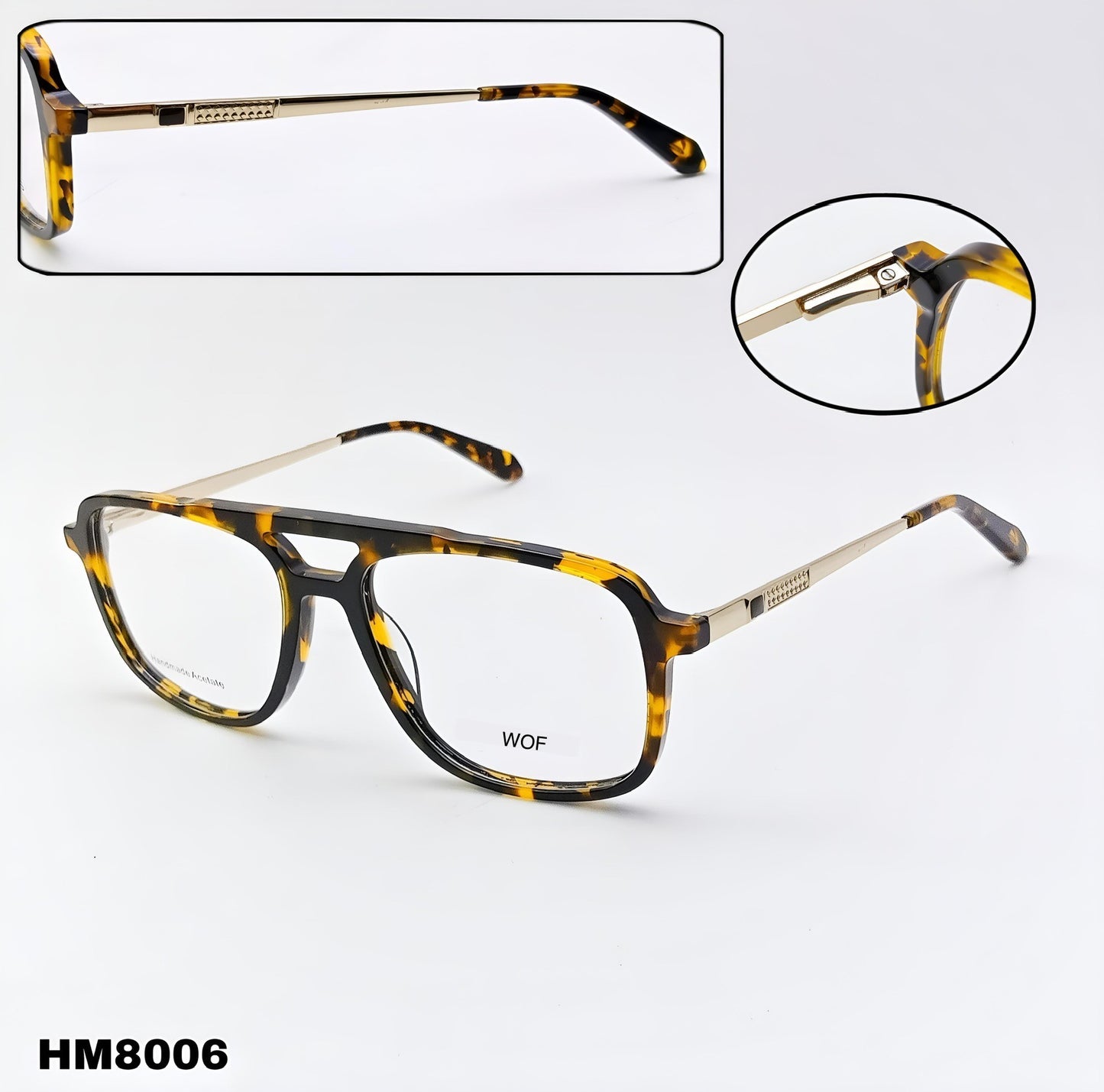 WOF Acetate Frame HM8006-c4